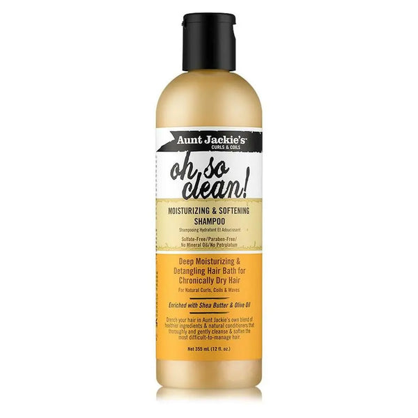 AUNT JACKIE'S = Shampoing Hydratant Oh So Clean 355ml