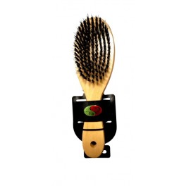 BROSSE CHEVEUX WAVES = OVALE POIL DE SANGLIER WAVES