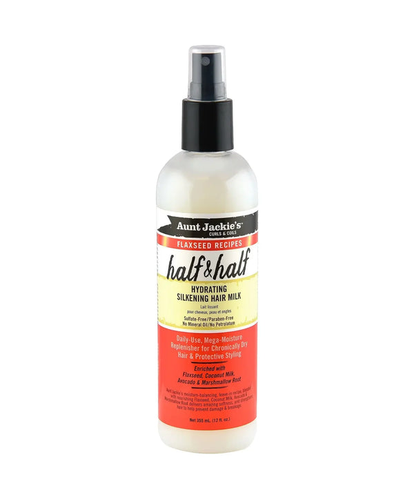 AUNT JACKIE'S = Half & Half Hydrating Hair Milk 355ml