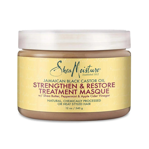 SHEA MOISTURE JAMAICAN BLACK CASTOR ≡ MASQUE CROISSANCE & REVITALISATION